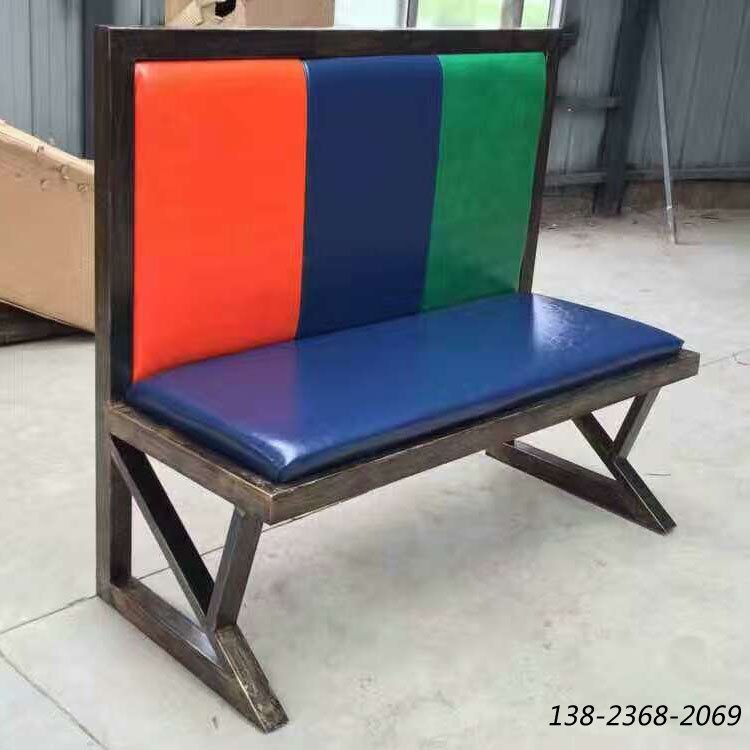 鐵藝沙發(fā)，做舊卡座沙發(fā)